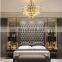 2020 lamp teardrop-shaped black metal crystal pendant chandelier lamp