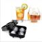 Chillz Ice Ball Mould/silicone ball shaped ice cube tray/4 X 2" Round Ice Ball Spheres