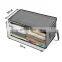 1/2/3Pcs Non-Woven Dust Proof Foldable Cloth Storage Box Wardrobe Fabric Foldable Storage Box Beddings Bag