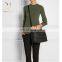 Леди Cashmere Вулканизированный Оверсайз Зеленый Свитер