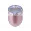 Wholesale Vacuum Double Wall Egg Shape Mug Keep Hot And Cold With Slip Lid Drinking Coffee Mug