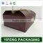 2016 kraft paper 4 grid muffin cups biscuit sweet portable packing cake box with paper tray pvc window wedding gi