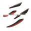 Universal Carbon Fiber Front Bumper Fins Canards Splitters 4pcs/set