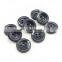 New Style Fashion Front Laser Printed White Logo Effect Resin Button For Clothing