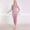 Manufacturer Christmas Xmas Sale Men's Pullover Cozy Underwear Plus Size 2-piece Cloth Winter Top and Pants