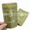 Custom 3.5g/7g/14g pocket plastic bags small size resealable leaves stand up pouch