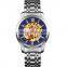 SKMEI Brand OEM Custom Logo Luxury Classic Winder Mechanical Square Automatic Watch Men Wristwatches
