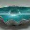 sea shell design aluminium bowl