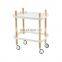 Factory Direct Sales Kitchen Trolley 2 Shelves Trolley Fancy Kitchen