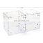 Clear Acrylic Box with Magnets Stackable Acrylic Display Box Set of 2