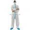 Microporous Medical Protection Clothing Disposable Coverall With Tape