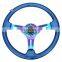 Hot Sale Plastic Material Universal Cars Steering Wheels Racing Sport Stylish Plastic Car Steering 350mm