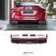 Wholesale auto parts rear bumper lip rear diffuser rear spoiler for Nissan Sylphy Sentra 2020