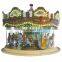 New design kids fairground merry go round carousels merry go round for sale