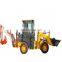 Backhoe excavator wheel loader with breaker attachment