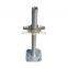 Cheap Price Adjustable Galvanized Frame Scaffolding Jack Base U Head Jack Base For Construction Building