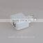 EU plug portable travel charger dual usb for mobile phone