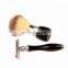 luxury Shaving Razor and Brush stainless Stand