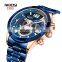 NIBOSI Men's Watch Automatic Date Wristwatch Quartz Luminous Calendar Watch Luxury Top Brand Watches
