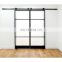High Quality Best Price Factory  manufacturer glass barn door sliding glass barn doors barn door with glass