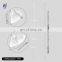 Professional Custom Plastic Pe Coated Bathroom Corner Shower Shelf Rack
