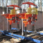 Hydraulic rail turnout tamping machine railway tamping tool