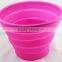 Hot Selling Silicone Folding Bucket Foldaway Bucket