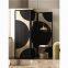 Small Portable Collapsible Partition Wooden Screen