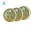 83mm 307# Easy Open Tin Can Lid Tinplate Lid Easy Open Ends TFS EOE for Food Cans