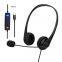 Specialized headphones for operators, customer service, desktop, laptop, wired headsets
