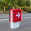 Gas station billboards, which can be customized