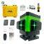 Industrial-Grade 12 Line Laser Level Green Beam Self-Leveling Tool with Dual Battery for Site Layout and Tiling