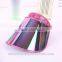 Plastic Visor PVC UV-resistance plastic visor Hat With Stock