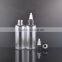 100ml electronic cigarettes clear pet glue bottles twist cap