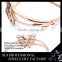 2015 new design rose gold butterfly bangle silver jewelry saudi gold jewelry bracelet animal fashion bangle