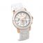 FT1305_WH - White Colorful 3 hands with ABS band quartz watch and price