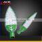 led professional lighting green leave shape 30watt solar lights