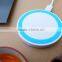 2016 shenzhen factory supply slim design 79% high efficiency universal power qI wireless charger receiver