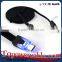 For Samsung Galaxy Led Braided Cord White Micro Usb Cable With Led Light