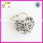 Love Heart Charm 925 sterling silver Key and Lock Charm Beads Jewelry Finding