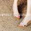 summer fashion design medium heel wedge heel lady sandals