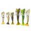 Live Shrimp Prawn Soft Rubber Lure Seabass Jack 90mm 8g 50mm 3g and 120mm 17g Soft Silicone Prawns