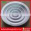 HVAC system powder coated round air vent grilles