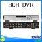 H264 8 channel dvr,fine dvr, dvr with sim card