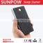 SUNPOW new type auto battery jump starter slim jump starter