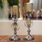 neo-classical home decorations modern luxury living room glass candlestick model room hotel housewarming gift ornament