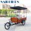 ice cream drinks beverage selling bike food cart