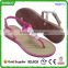 2016 Hot sale PVC comfort ladies slippers shoes and sandals