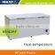 DC compressor GEL battery solar dual temperature control freezer refrigerador BR277RF