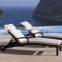 cheap rattan beach chair with wheels